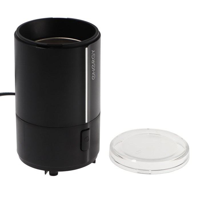 Кофемолка ENERGY EN-107, электрическая, ножевая, 150 Вт, 50 г, чёрная - фото 51414970 Кофемолка ENERGY EN-107, электрическая, ножевая, 150 Вт, 50 г, чёрная - фото 51414970