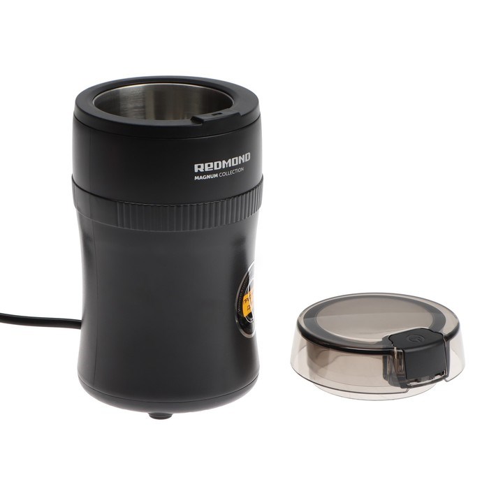 Кофемолка Redmond RCG-1614, электрическая, ножевая, 150 Вт, 45 г, чёрная - фото 51415125 Кофемолка Redmond RCG-1614, электрическая, ножевая, 150 Вт, 45 г, чёрная - фото 51415125