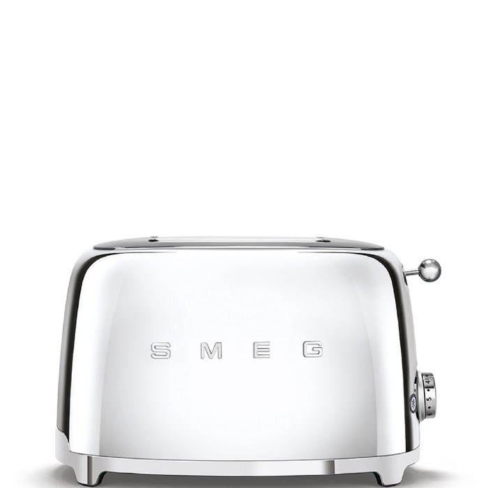 Тостер Smeg TSF01SSEU, 950 Вт, 2 отсека, 6 режимов прожарки, размораживание, цвет хром - фото 51415469 Тостер Smeg TSF01SSEU, 950 Вт, 2 отсека, 6 режимов прожарки, размораживание, цвет хром - фото 51415469