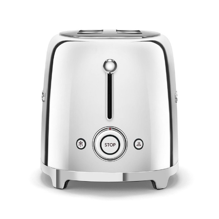 Тостер Smeg TSF01SSEU, 950 Вт, 2 отсека, 6 режимов прожарки, размораживание, цвет хром - фото 51415471 Тостер Smeg TSF01SSEU, 950 Вт, 2 отсека, 6 режимов прожарки, размораживание, цвет хром - фото 51415471