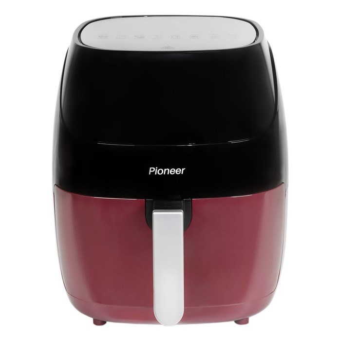 Аэрогриль Pioneer SM503D, 1500 Вт, 5 л, чёрный с бордовым - фото 51415571 Аэрогриль Pioneer SM503D, 1500 Вт, 5 л, чёрный с бордовым - фото 51415571
