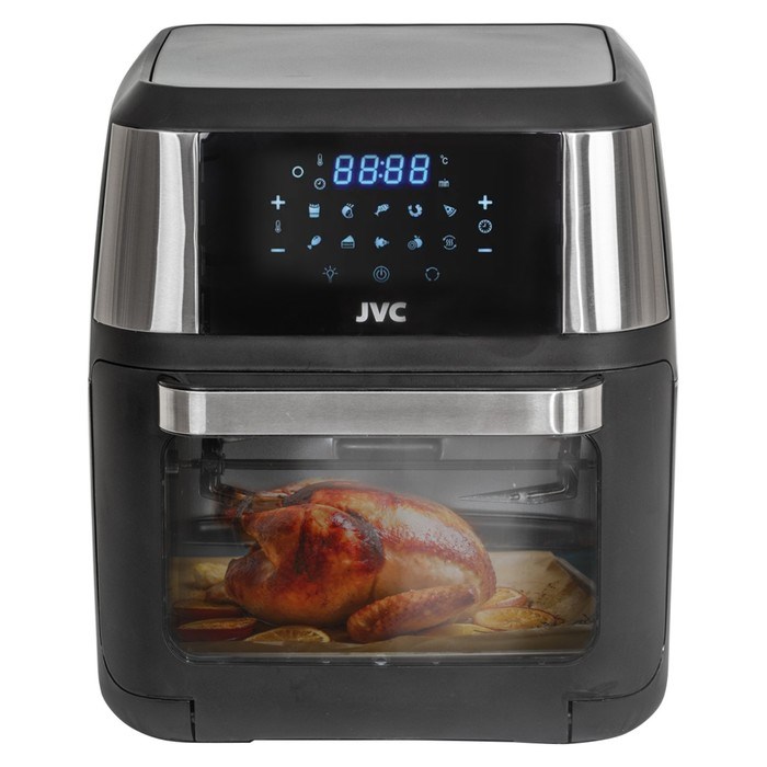 Аэрогриль jvc JK-MB045, 1800 Вт, 80-200°, 12 л, чёрный - фото 51415583 Аэрогриль jvc JK-MB045, 1800 Вт, 80-200°, 12 л, чёрный - фото 51415583