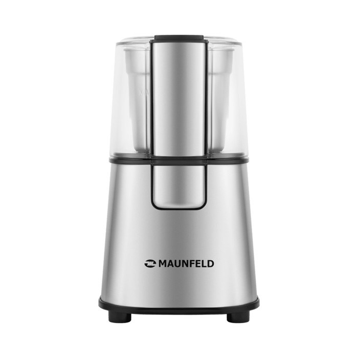 Кофемолка MAUNFELD MF-521S, 220 Вт, 60 гр, серый - фото 51415712 Кофемолка MAUNFELD MF-521S, 220 Вт, 60 гр, серый - фото 51415712