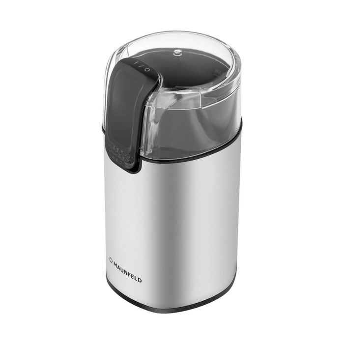 Кофемолка MAUNFELD MF-523S, 150 Вт, 60 гр, серый - фото 51415720 Кофемолка MAUNFELD MF-523S, 150 Вт, 60 гр, серый - фото 51415720