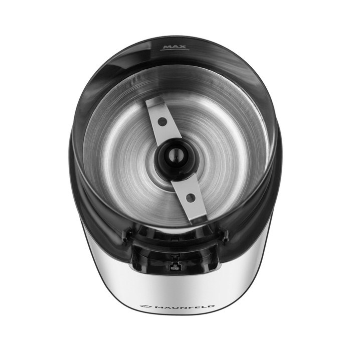 Кофемолка MAUNFELD MF-523S, 150 Вт, 60 гр, серый - фото 51415722 Кофемолка MAUNFELD MF-523S, 150 Вт, 60 гр, серый - фото 51415722