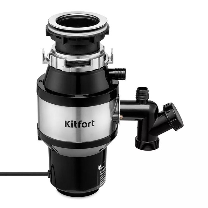 Измельчитель Kitfort КТ-2090 для отходов, нержавеющая сталь, 375 Вт, 1 л, 1 скорость - фото 51415830 Измельчитель Kitfort КТ-2090 для отходов, нержавеющая сталь, 375 Вт, 1 л, 1 скорость - фото 51415830