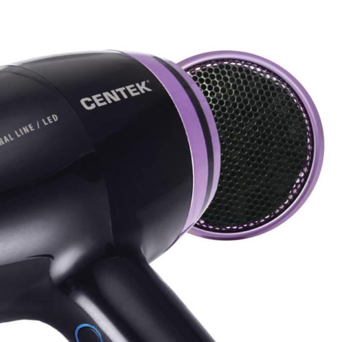Фен Centek CT-2263, 2000 Вт, 2 скорости, 3 температурных режима, чёрный - фото 51415941 Фен Centek CT-2263, 2000 Вт, 2 скорости, 3 температурных режима, чёрный - фото 51415941