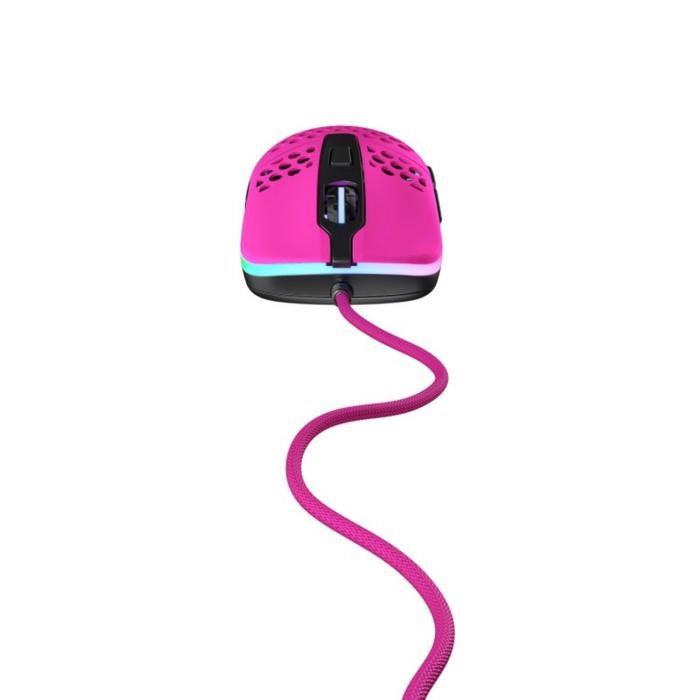 Мышь Xtrfy M42 RGB, игровая, проводная, оптическая, 16000 dpi, розовая - фото 51416064 Мышь Xtrfy M42 RGB, игровая, проводная, оптическая, 16000 dpi, розовая - фото 51416064