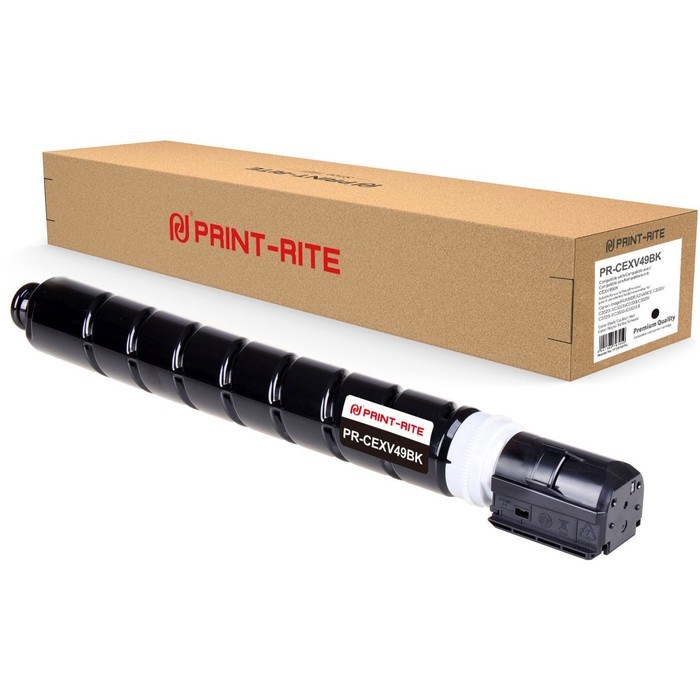 Картридж лазерный Print-Rite TFC874BPRJ PR-CEXV49BK BLACK C-EXV49BK Black (36000k), чёрный - фото 51416241 Картридж лазерный Print-Rite TFC874BPRJ PR-CEXV49BK BLACK C-EXV49BK Black (36000k), чёрный - фото 51416241