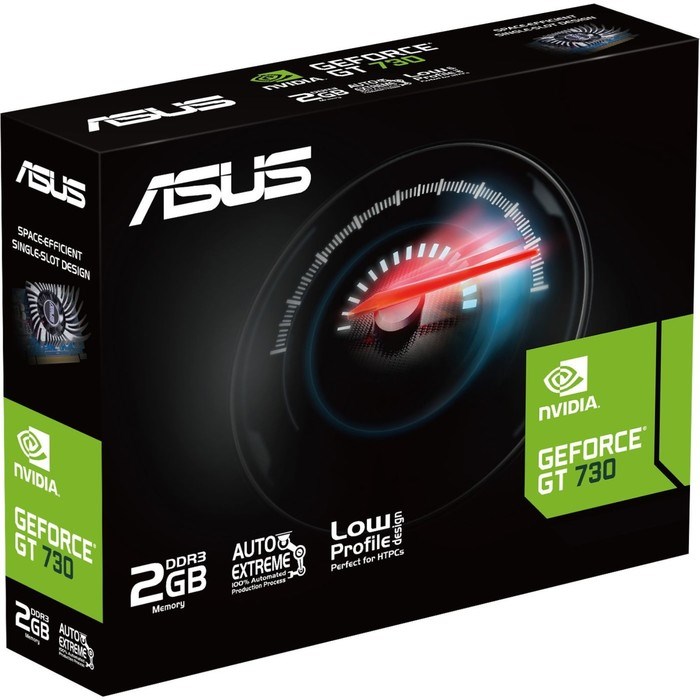 Видеокарта Asus GT730-2GD3-BRK-EVO, GeForce GT 730 2 Гб, DDR3, HDMI, DVI - фото 51416263 Видеокарта Asus GT730-2GD3-BRK-EVO, GeForce GT 730 2 Гб, DDR3, HDMI, DVI - фото 51416263
