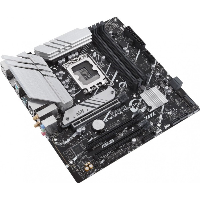 Материнская плата Asus PRIME B760M-A WIFI D4, LGA1700, B760, 4хDDR4, HDMI, DP, mATX - фото 51416269 Материнская плата Asus PRIME B760M-A WIFI D4, LGA1700, B760, 4хDDR4, HDMI, DP, mATX - фото 51416269