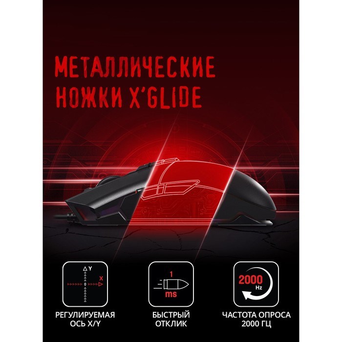 Мышь A4Tech Bloody P91s черный оптическая (8000dpi) USB (8but) - фото 51416433 Мышь A4Tech Bloody P91s черный оптическая (8000dpi) USB (8but) - фото 51416433