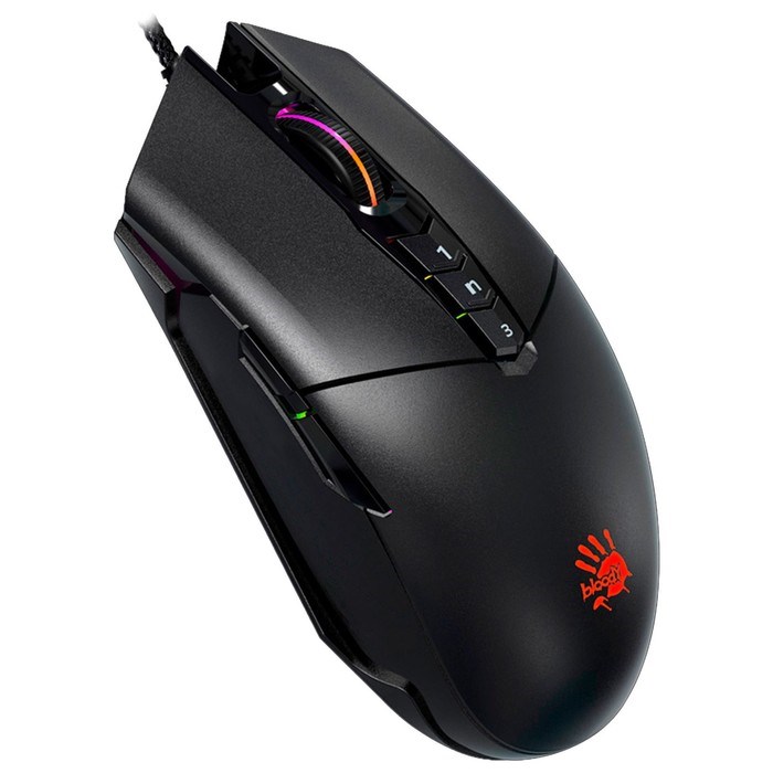 Мышь A4Tech Bloody P91s черный оптическая (8000dpi) USB (8but) - фото 51416438 Мышь A4Tech Bloody P91s черный оптическая (8000dpi) USB (8but) - фото 51416438