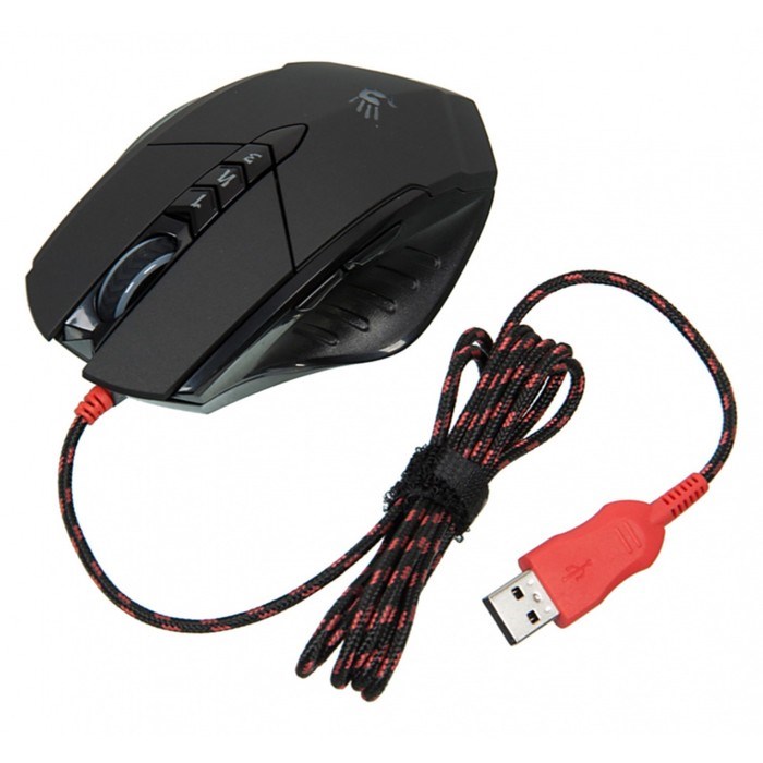 Мышь A4Tech Bloody V7 черный оптическая (3200dpi) USB3.0 (8but) - фото 51416472 Мышь A4Tech Bloody V7 черный оптическая (3200dpi) USB3.0 (8but) - фото 51416472