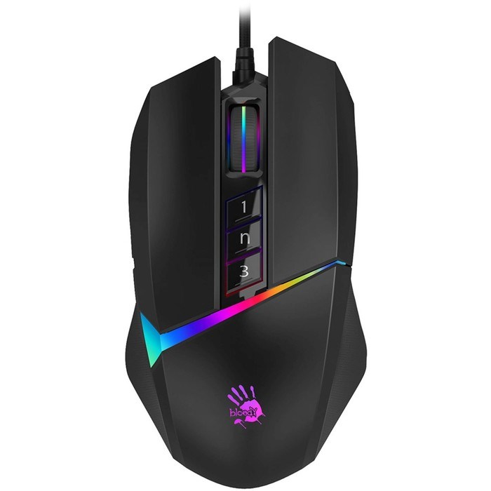 Мышь A4Tech Bloody W60 Max черный оптическая (10000dpi) USB (10but) - фото 51416498 Мышь A4Tech Bloody W60 Max черный оптическая (10000dpi) USB (10but) - фото 51416498