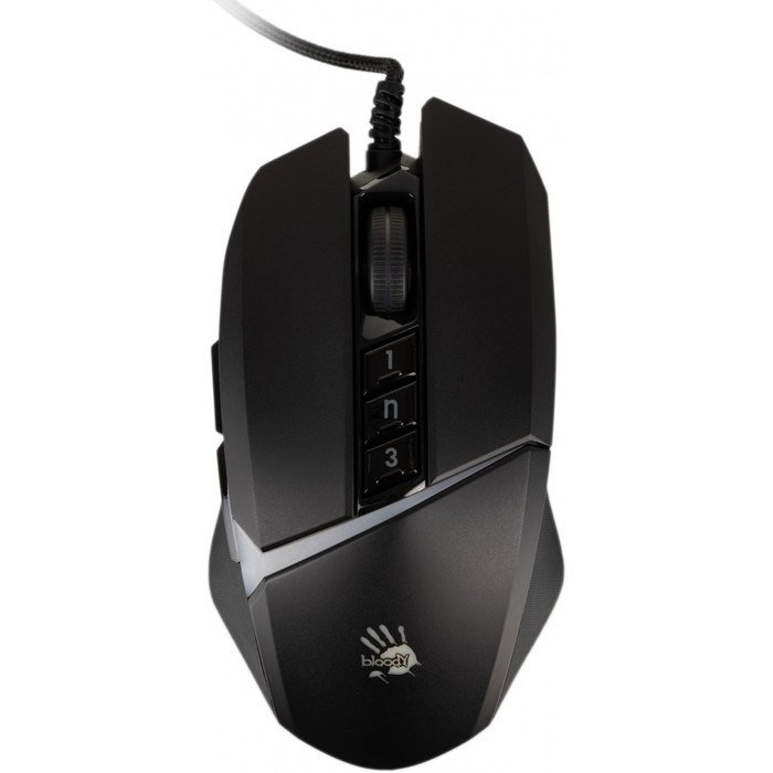 Мышь A4Tech Bloody W60 Max черный оптическая (10000dpi) USB (10but) - фото 51416504 Мышь A4Tech Bloody W60 Max черный оптическая (10000dpi) USB (10but) - фото 51416504