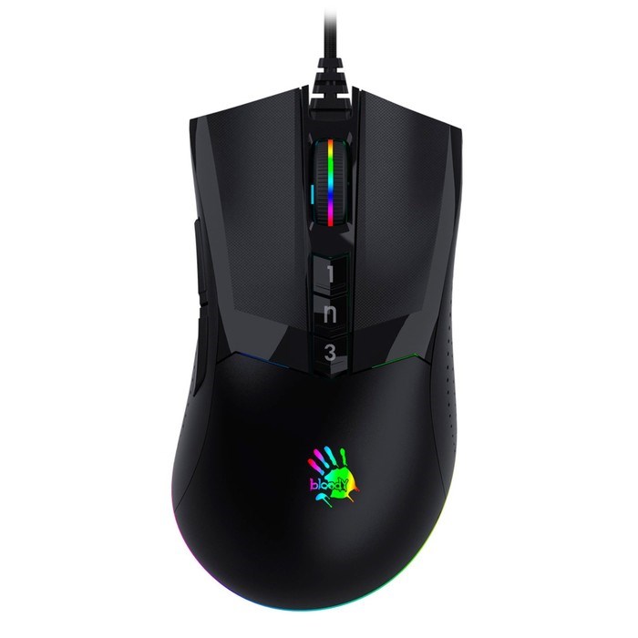 Мышь A4Tech Bloody W90 Max черный оптическая (10000dpi) USB (7but) - фото 51416524 Мышь A4Tech Bloody W90 Max черный оптическая (10000dpi) USB (7but) - фото 51416524