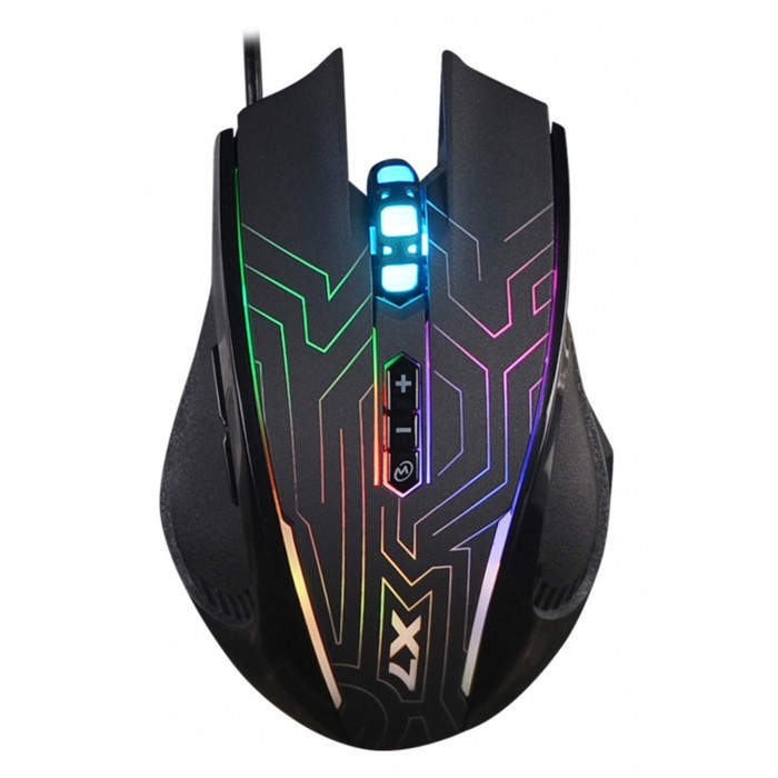 Мышь A4Tech X87 черный оптическая (2400dpi) USB (8but) - фото 51416606 Мышь A4Tech X87 черный оптическая (2400dpi) USB (8but) - фото 51416606
