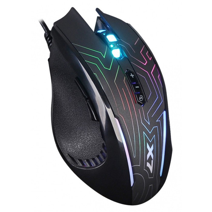 Мышь A4Tech X87 черный оптическая (2400dpi) USB (8but) - фото 51416609 Мышь A4Tech X87 черный оптическая (2400dpi) USB (8but) - фото 51416609