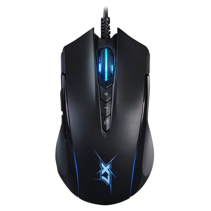 Мышь A4Tech X89 черный оптическая (2400dpi) USB (8but) - фото 51416614 Мышь A4Tech X89 черный оптическая (2400dpi) USB (8but) - фото 51416614