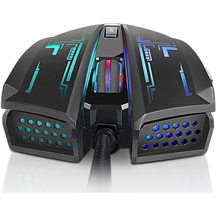 Мышь Lenovo Legion M200 RGB черный оптическая (2400dpi) USB для ноутбука (5but) - фото 51416627 Мышь Lenovo Legion M200 RGB черный оптическая (2400dpi) USB для ноутбука (5but) - фото 51416627