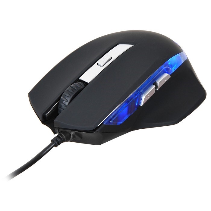 Мышь Оклик 715G черный/серебристый оптическая (3200dpi) USB (6but) - фото 51416695 Мышь Оклик 715G черный/серебристый оптическая (3200dpi) USB (6but) - фото 51416695