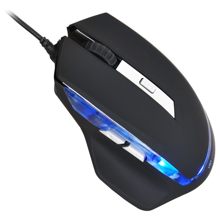 Мышь Оклик 715G черный/серебристый оптическая (3200dpi) USB (6but) - фото 51416698 Мышь Оклик 715G черный/серебристый оптическая (3200dpi) USB (6but) - фото 51416698