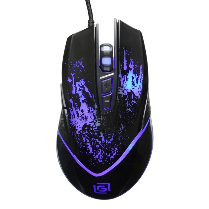 Мышь Оклик 888G INFINITY черный оптическая (3200dpi) USB (6but) - фото 51416783 Мышь Оклик 888G INFINITY черный оптическая (3200dpi) USB (6but) - фото 51416783