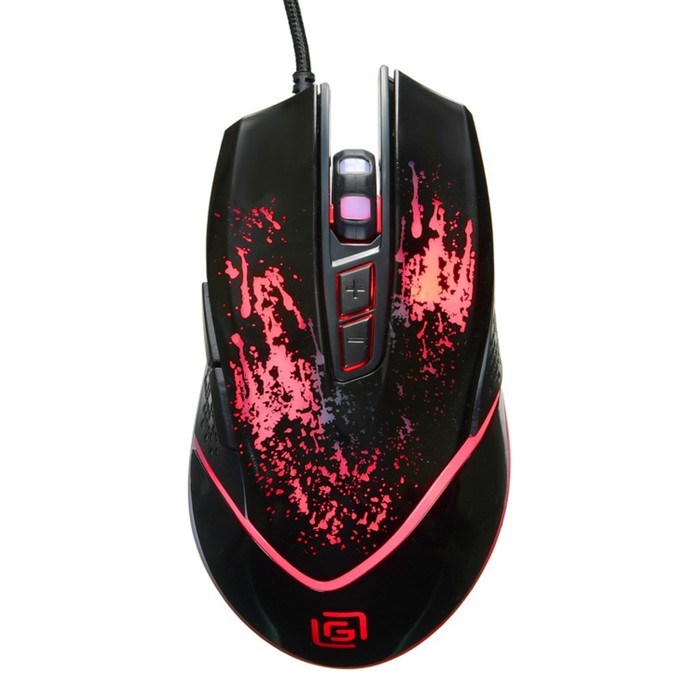 Мышь Оклик 888G INFINITY черный оптическая (3200dpi) USB (6but) - фото 51416785 Мышь Оклик 888G INFINITY черный оптическая (3200dpi) USB (6but) - фото 51416785