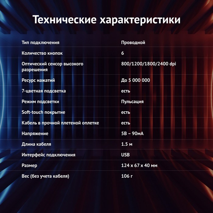 Мышь Оклик 965G RACER черный оптическая (2400dpi) USB (6but) - фото 51416838 Мышь Оклик 965G RACER черный оптическая (2400dpi) USB (6but) - фото 51416838