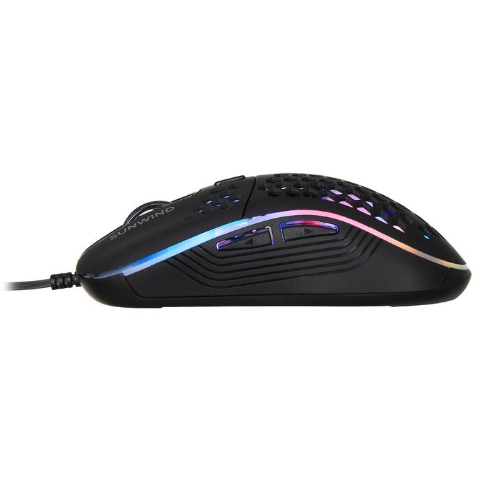 Мышь SunWind SW-M800G черный оптическая (3200dpi) USB для ноутбука (6but) - фото 51416863 Мышь SunWind SW-M800G черный оптическая (3200dpi) USB для ноутбука (6but) - фото 51416863