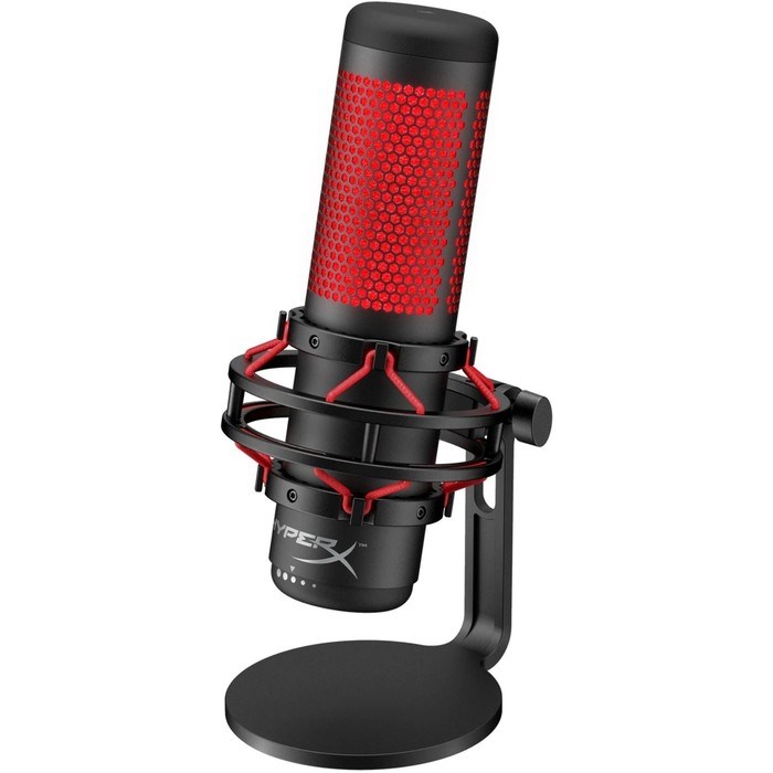 Микрофон проводной HyperX QuadCast (HX-MICQC-BK) 3м черный - фото 51416942 Микрофон проводной HyperX QuadCast (HX-MICQC-BK) 3м черный - фото 51416942