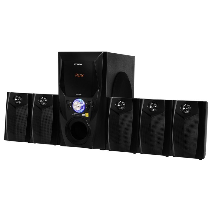 Микросистема Hyundai H-HA540 черный 150Вт FM USB BT SD/MMC/MS - фото 51417004 Микросистема Hyundai H-HA540 черный 150Вт FM USB BT SD/MMC/MS - фото 51417004