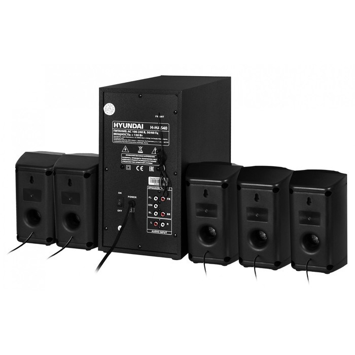 Микросистема Hyundai H-HA540 черный 150Вт FM USB BT SD/MMC/MS - фото 51417006 Микросистема Hyundai H-HA540 черный 150Вт FM USB BT SD/MMC/MS - фото 51417006