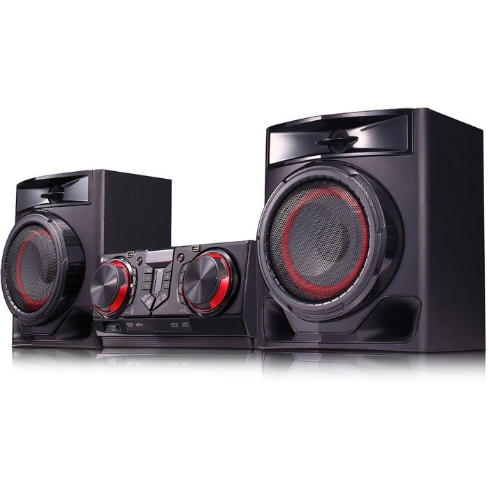 Минисистема LG CJ44 черный 480Вт CD CDRW FM USB BT - фото 51417062
