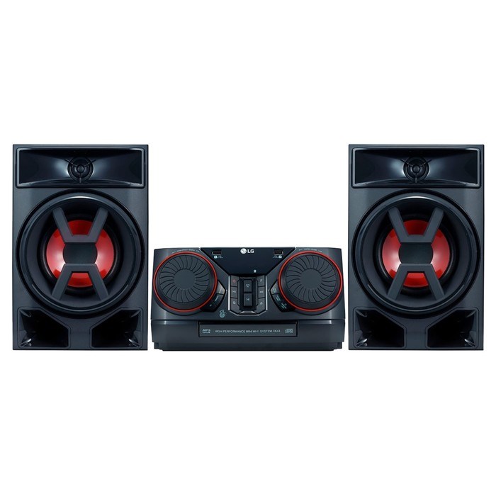 Минисистема LG CK43 черный 300Вт CD CDRW FM USB BT - фото 51417068 Минисистема LG CK43 черный 300Вт CD CDRW FM USB BT - фото 51417068