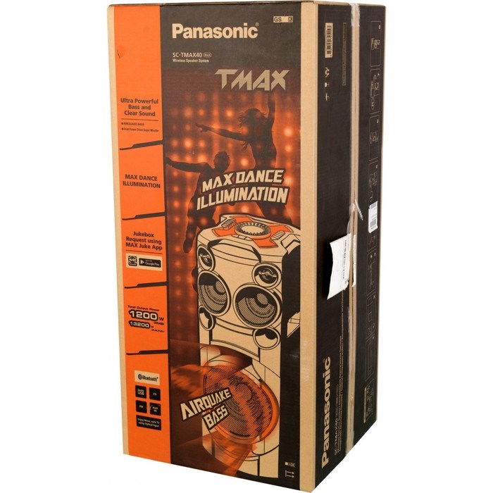 Минисистема Panasonic SC-TMAX40E-K черный 1200Вт CD CDRW FM USB BT - фото 51417149 Минисистема Panasonic SC-TMAX40E-K черный 1200Вт CD CDRW FM USB BT - фото 51417149