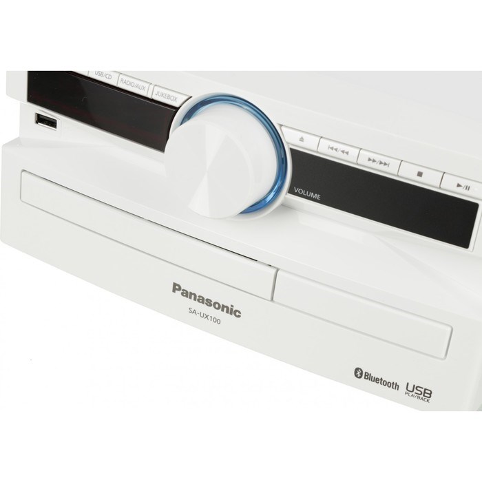 Минисистема Panasonic SC-UX100E-W белый 300Вт CD CDRW FM USB BT - фото 51417167 Минисистема Panasonic SC-UX100E-W белый 300Вт CD CDRW FM USB BT - фото 51417167