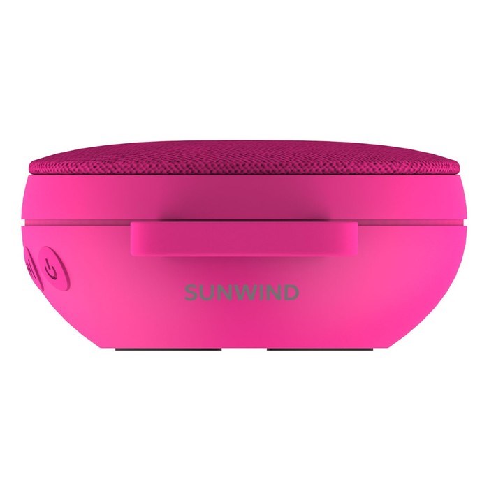 Колонка порт. SunWind SW-PS103 R розовый 3W 1.0 BT/3.5Jack 10м 400mAh - фото 51417430