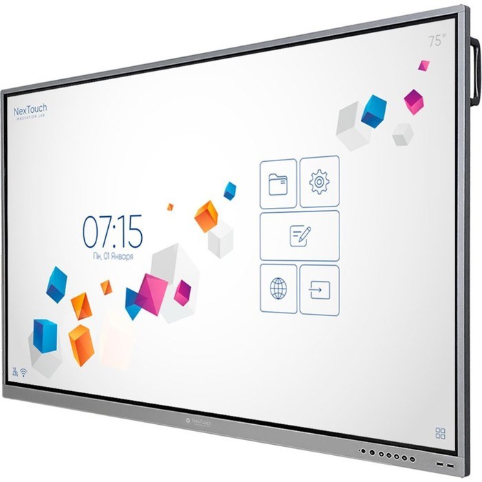 Интерактивная панель NexTouch Nextpanel 75 IFPCV1INT75 75"IR Android 8.0 4K (3840x2160) WiF - фото 51417445 Интерактивная панель NexTouch Nextpanel 75 IFPCV1INT75 75"IR Android 8.0 4K (3840x2160) WiF - фото 51417445