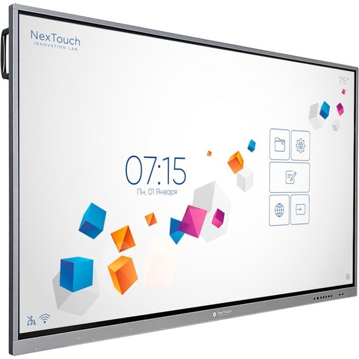 Интерактивная панель NexTouch Nextpanel 75 IFPCV1INT75 75"IR Android 8.0 4K (3840x2160) WiF - фото 51417446 Интерактивная панель NexTouch Nextpanel 75 IFPCV1INT75 75"IR Android 8.0 4K (3840x2160) WiF - фото 51417446