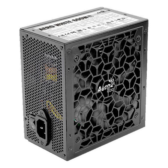 Блок питания Aerocool ATX 600W AERO WHITE 80+ (24+4+4pin) APFC 120mm fan 5xSATA RTL - фото 51417845 Блок питания Aerocool ATX 600W AERO WHITE 80+ (24+4+4pin) APFC 120mm fan 5xSATA RTL - фото 51417845