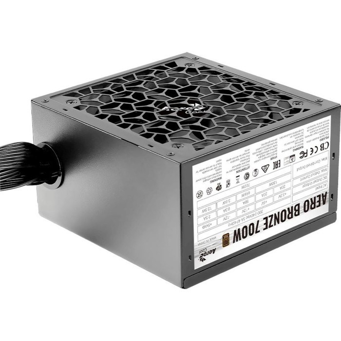 Блок питания Aerocool ATX 700W AERO BRONZE 80+ bronze 24+2x(4+4) pin APFC 120mm fan 6xSATA R 10044 - фото 51417867 Блок питания Aerocool ATX 700W AERO BRONZE 80+ bronze 24+2x(4+4) pin APFC 120mm fan 6xSATA R 10044 - фото 51417867