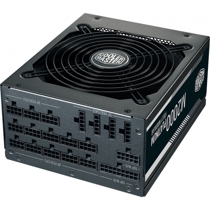 Блок питания Cooler Master ATX 2000W M2000 80+ platinum (24+8+4+4pin) APFC 135mm fan 12xSATA 10044 - фото 51417937 Блок питания Cooler Master ATX 2000W M2000 80+ platinum (24+8+4+4pin) APFC 135mm fan 12xSATA 10044 - фото 51417937