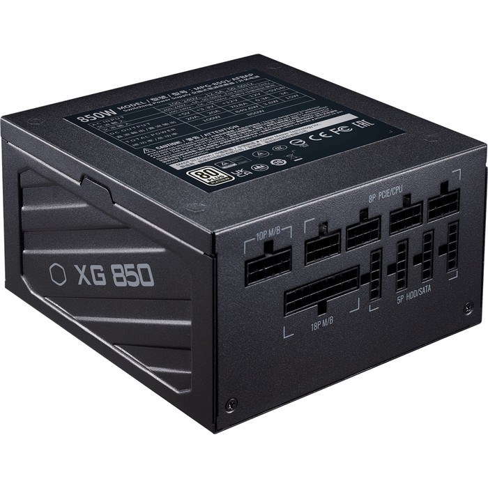 Блок питания Cooler Master ATX 850W XG850 80+ platinum (24+8+4+4pin) APFC 135mm fan 12xSATA 100444 - фото 51417994 Блок питания Cooler Master ATX 850W XG850 80+ platinum (24+8+4+4pin) APFC 135mm fan 12xSATA 100444 - фото 51417994