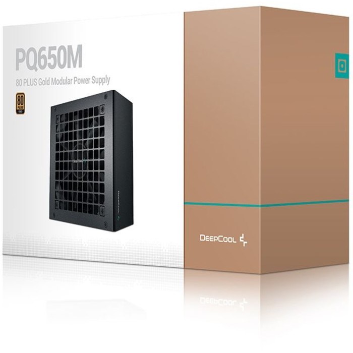 Блок питания Deepcool ATX 650W PQ650M 80+ gold 24+2x(4+4) pin APFC 120mm fan 8xSATA RTL - фото 51418031 Блок питания Deepcool ATX 650W PQ650M 80+ gold 24+2x(4+4) pin APFC 120mm fan 8xSATA RTL - фото 51418031