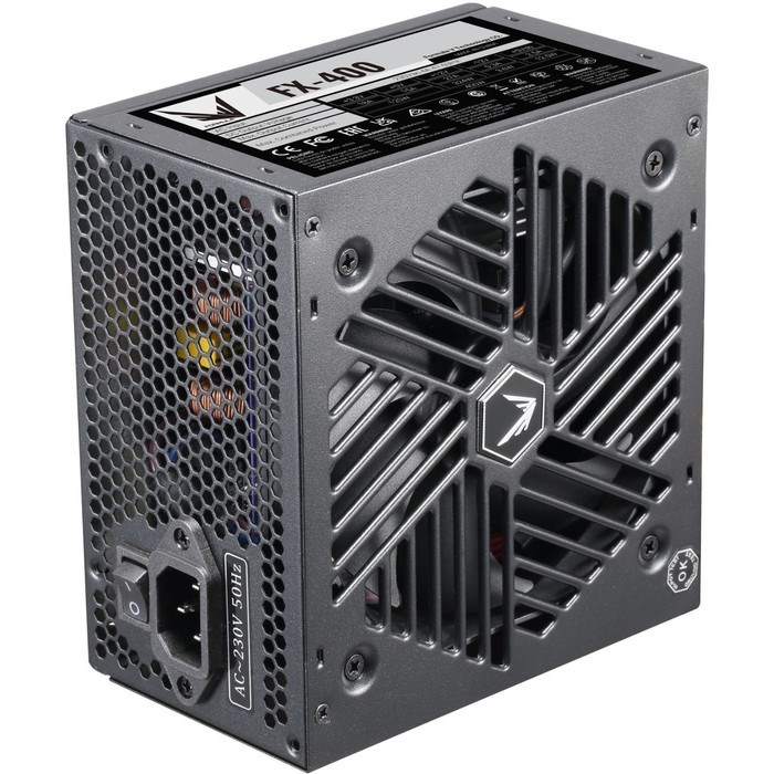 Блок питания Formula ATX 400W FX-400 (24+4+4pin) 120mm fan 3xSATA RTL - фото 51418091 Блок питания Formula ATX 400W FX-400 (24+4+4pin) 120mm fan 3xSATA RTL - фото 51418091