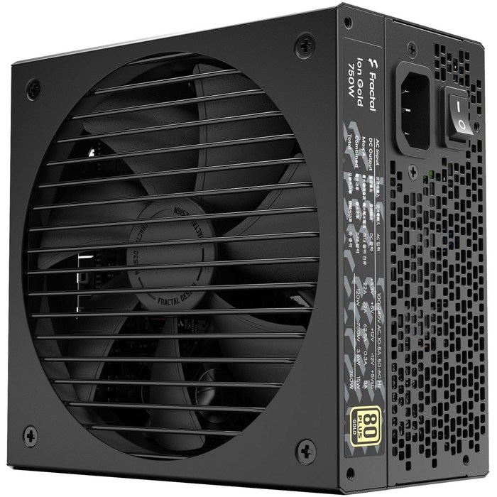 Блок питания Fractal Design ATX 750W ION 750 80+ gold 24+2x(4+4) pin APFC 140mm fan 8xSATA C 10044 - фото 51418123 Блок питания Fractal Design ATX 750W ION 750 80+ gold 24+2x(4+4) pin APFC 140mm fan 8xSATA C 10044 - фото 51418123