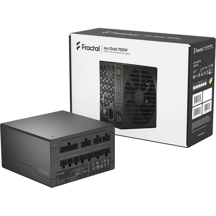 Блок питания Fractal Design ATX 750W ION 750 80+ gold 24+2x(4+4) pin APFC 140mm fan 8xSATA C 10044 - фото 51418125 Блок питания Fractal Design ATX 750W ION 750 80+ gold 24+2x(4+4) pin APFC 140mm fan 8xSATA C 10044 - фото 51418125