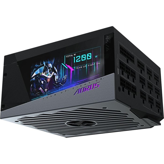 Блок питания Gigabyte ATX 1200W GP-AP1200PM 80+ platinum 24+2x(4+4) pin APFC 140mm fan 16xSA 10044 - фото 51418144 Блок питания Gigabyte ATX 1200W GP-AP1200PM 80+ platinum 24+2x(4+4) pin APFC 140mm fan 16xSA 10044 - фото 51418144